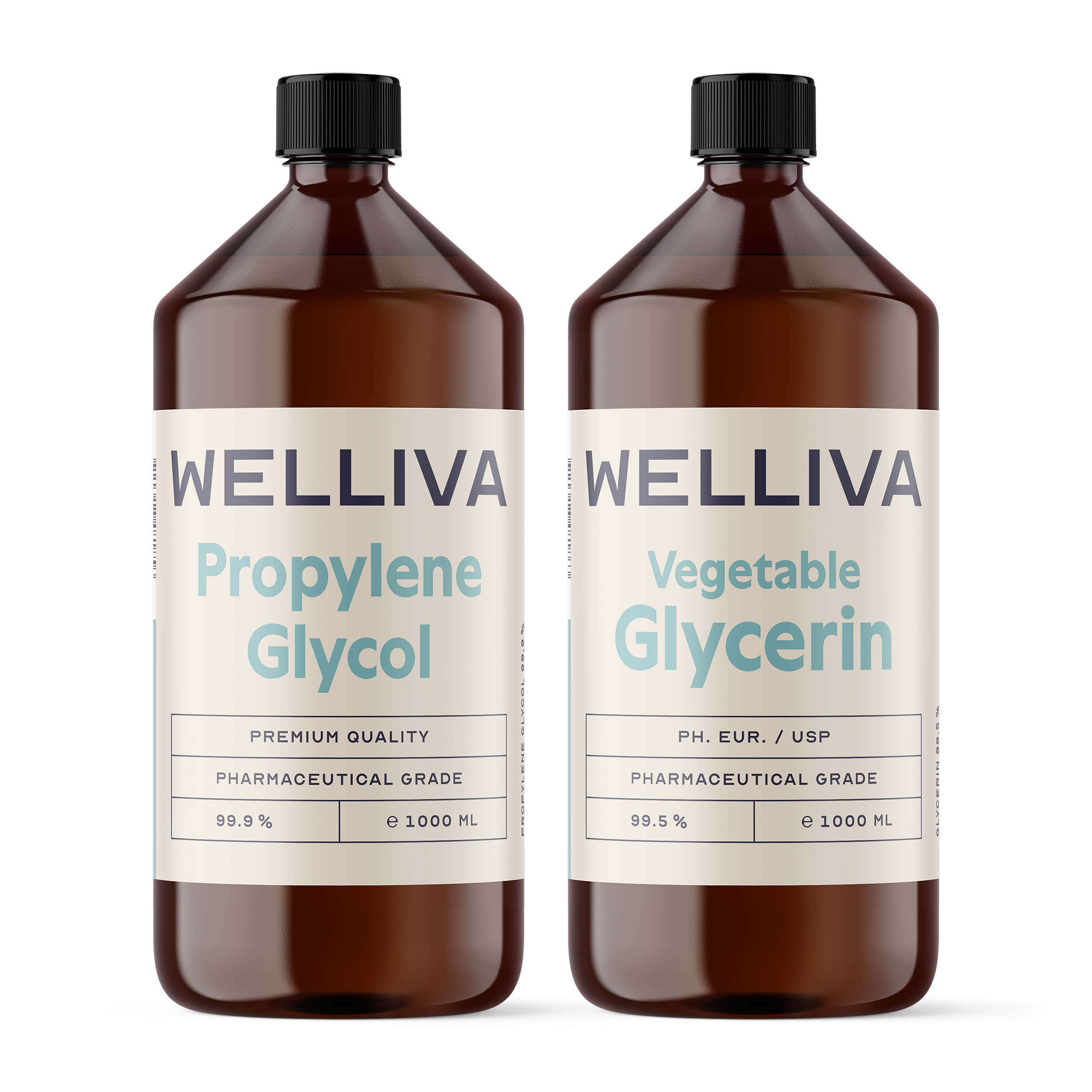 WELLIVA glycerin and propylene glycol bundle