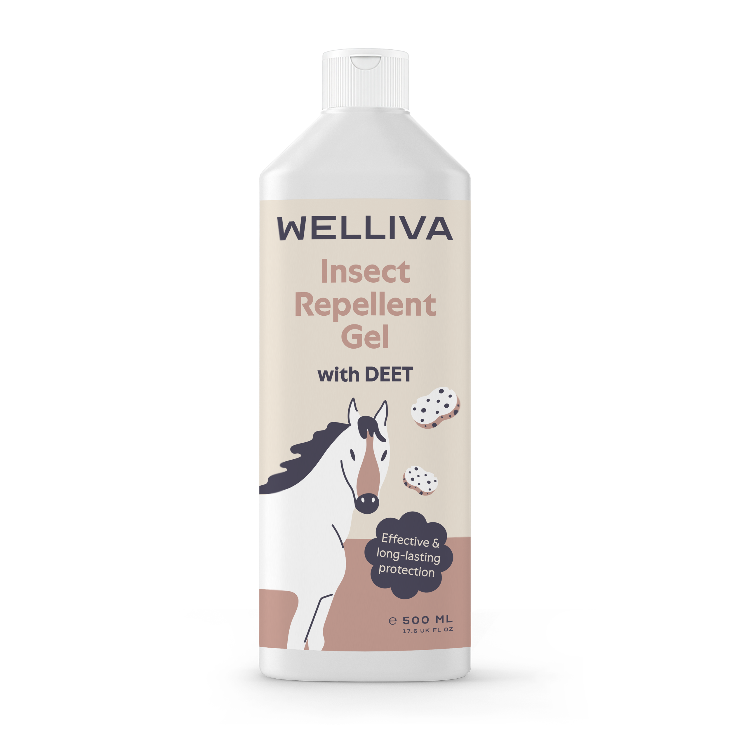 WELLIVA insect repellent gel for horses