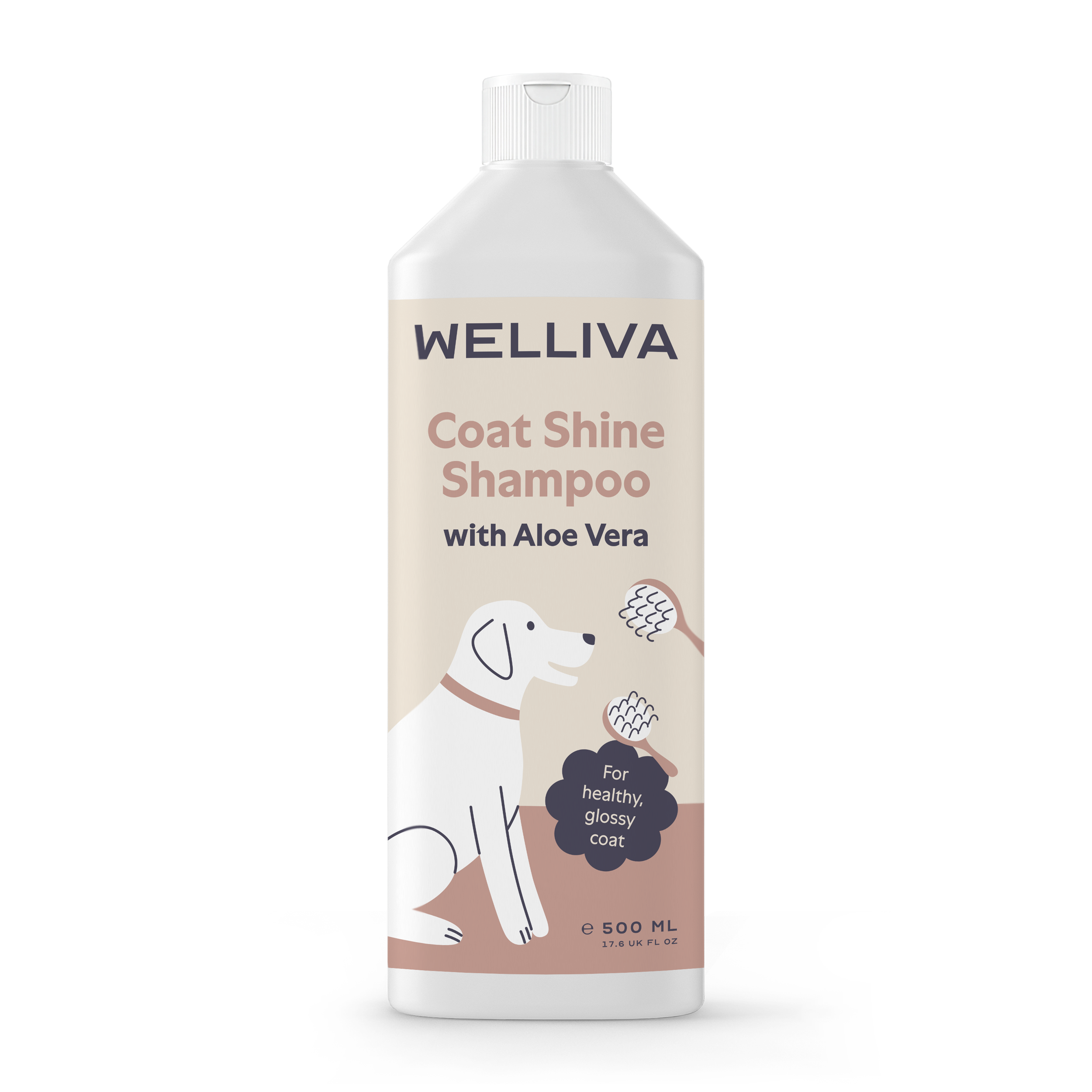 WELLIVA Fellglanz Shampoo für Hunde